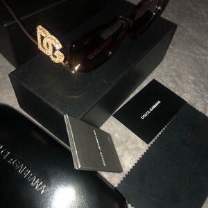 Dolce & Gabbana Brown Sunglasses